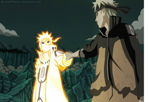 Naruto And Minato - Father And Son