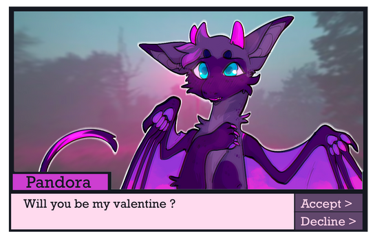 Pandora is looking for a valentine