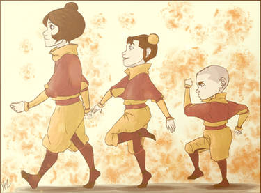 The airbender kids