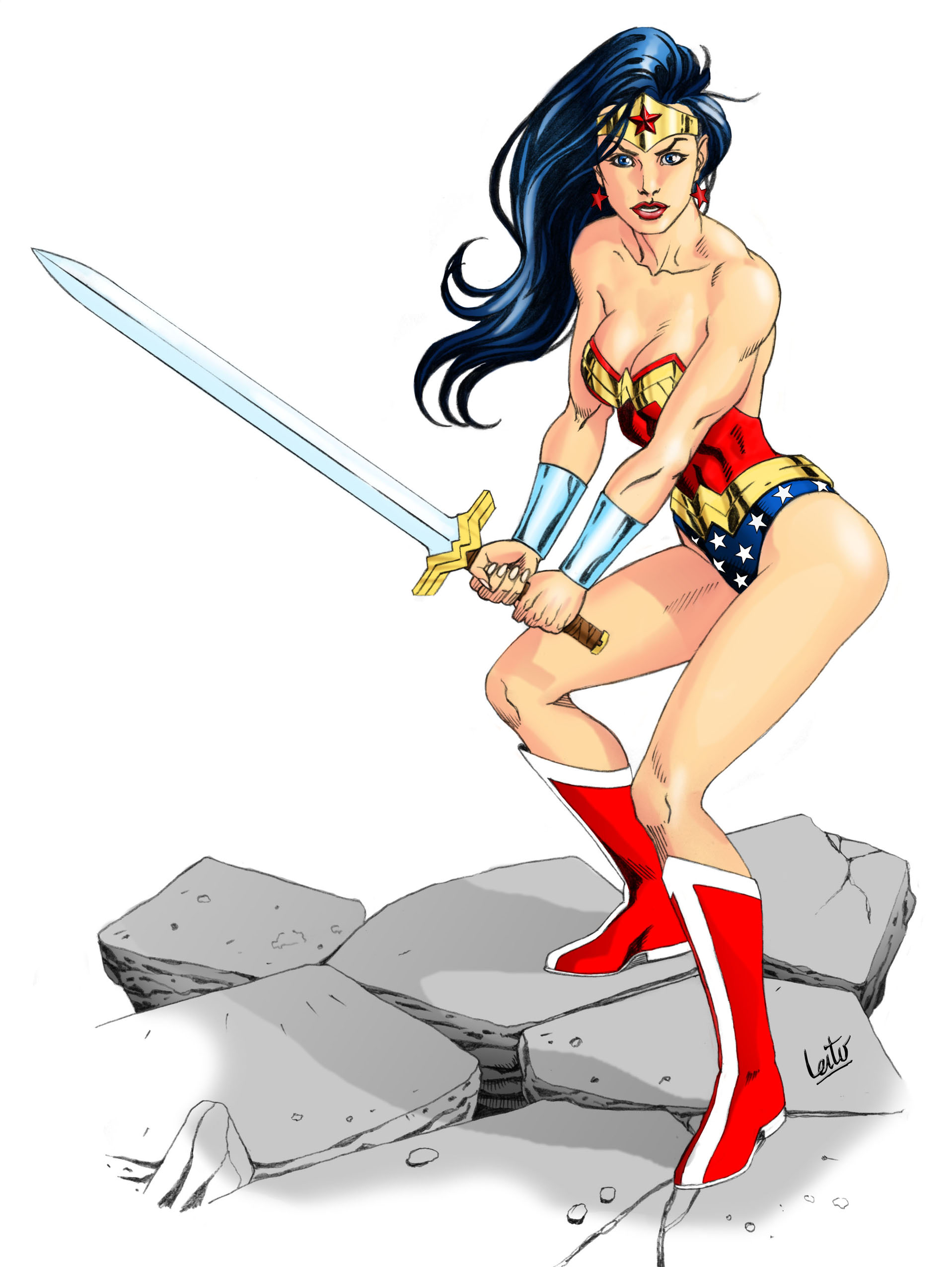 Wonder Woman artist battle