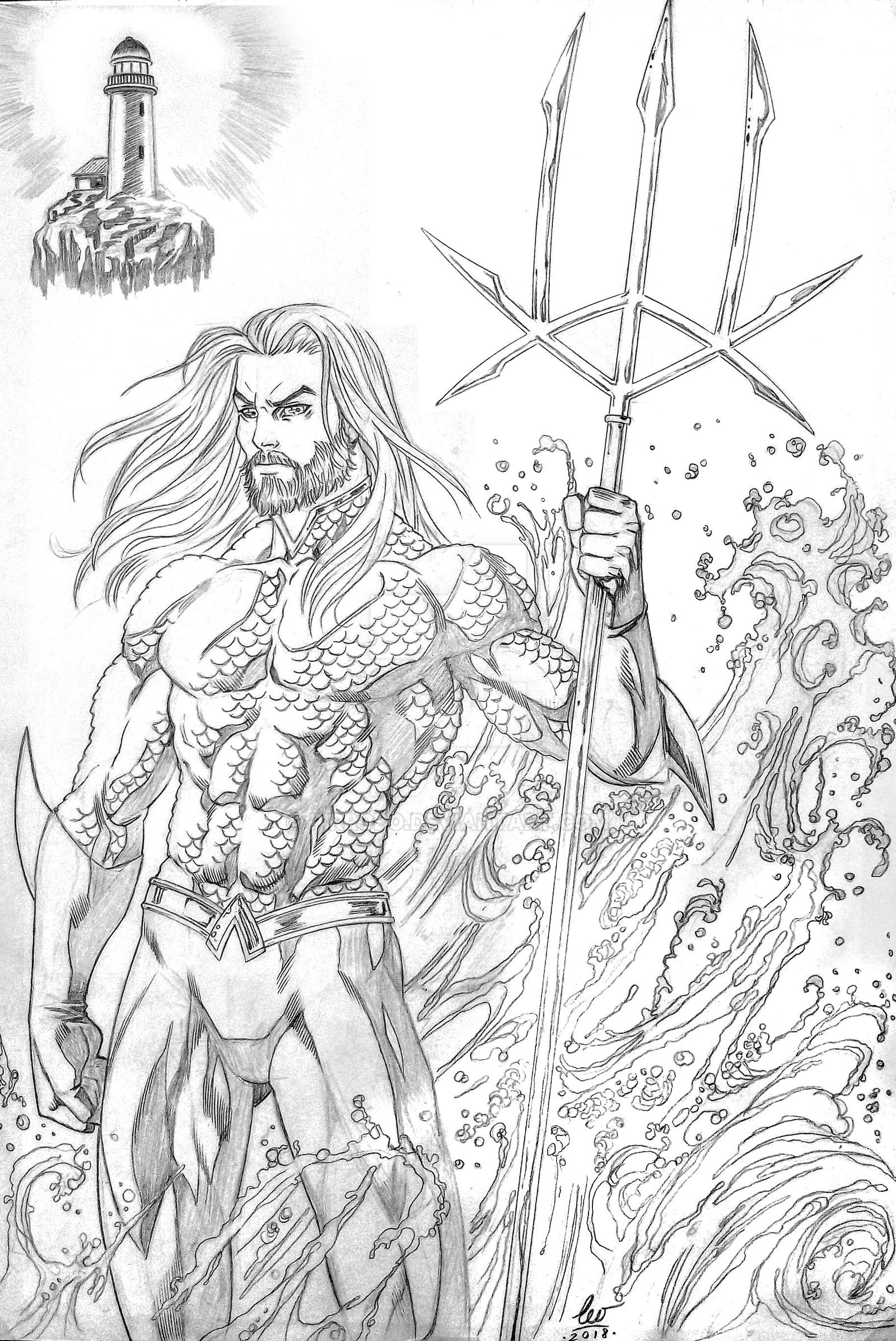 Aquaman Drawing by pirrobo on DeviantArt