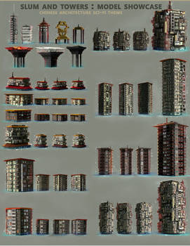 Sci-fi Buildings: Showcase