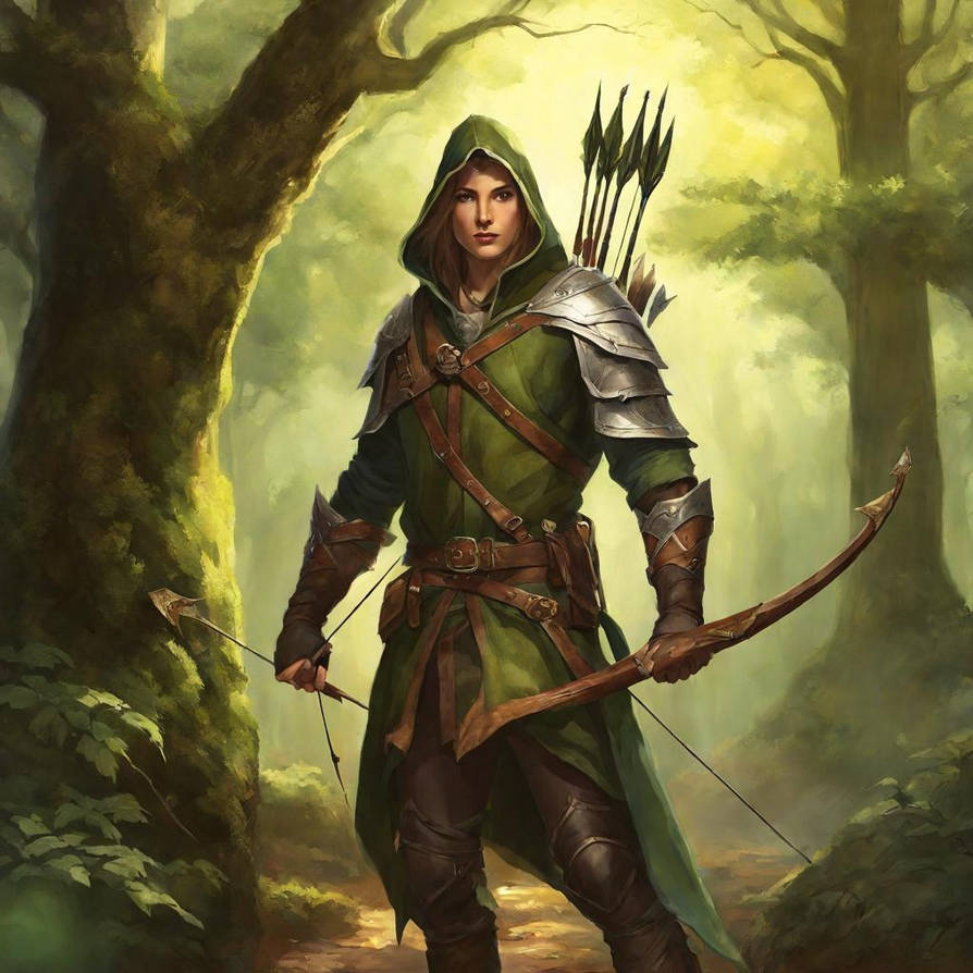 Elf ranger by Dark-Psyco on DeviantArt