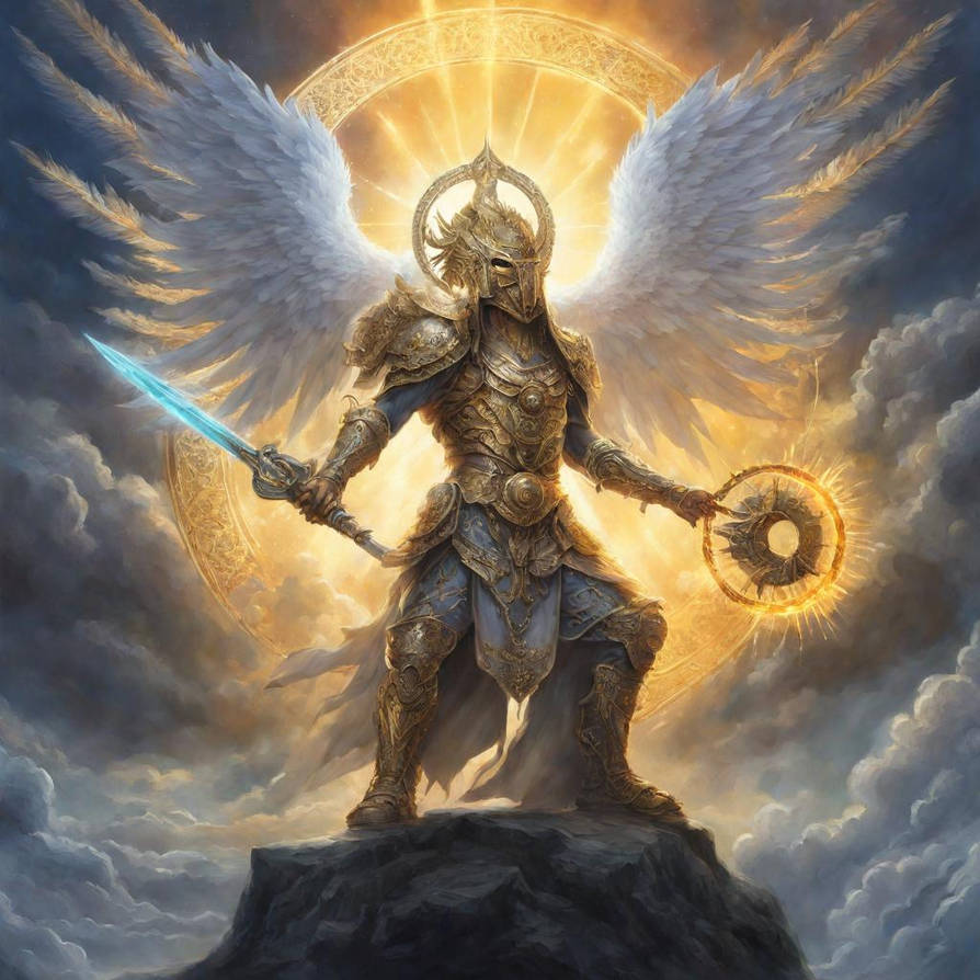 Angelic warrior by Dark-Psyco on DeviantArt