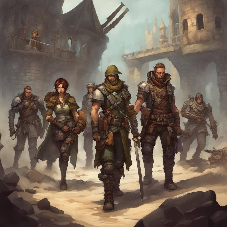 Mercenary crew by Dark-Psyco on DeviantArt