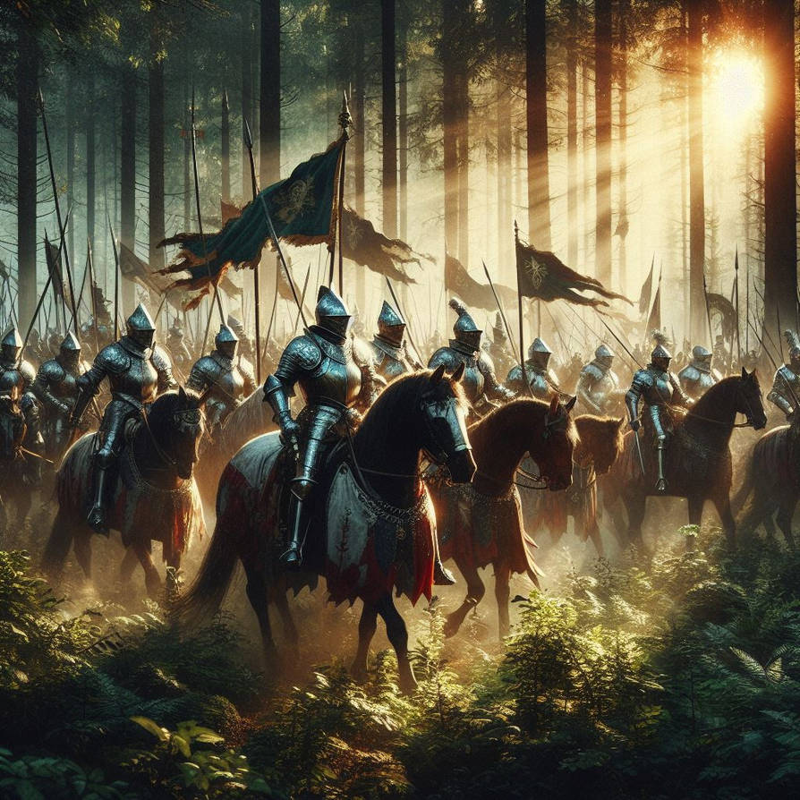 Knight March Animation Knights marching into battle by Dark-Psyco on DeviantArt