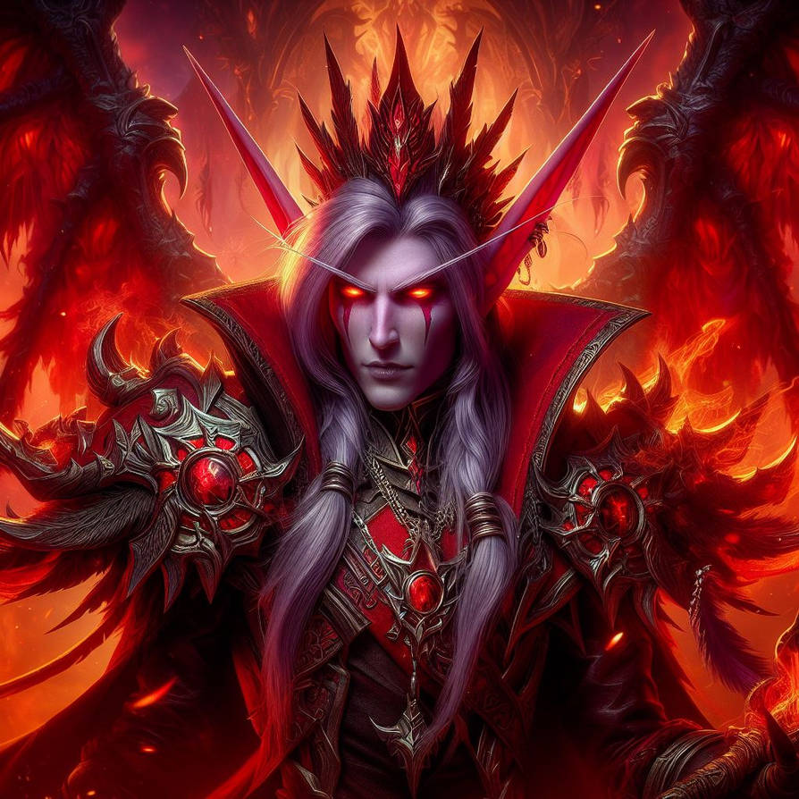 Blood elf warlock by Dark-Psyco on DeviantArt