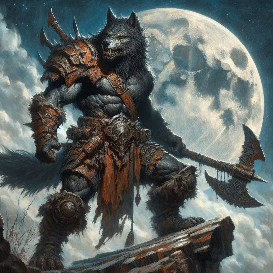 Werewolf warrior by Dark-Psyco on DeviantArt