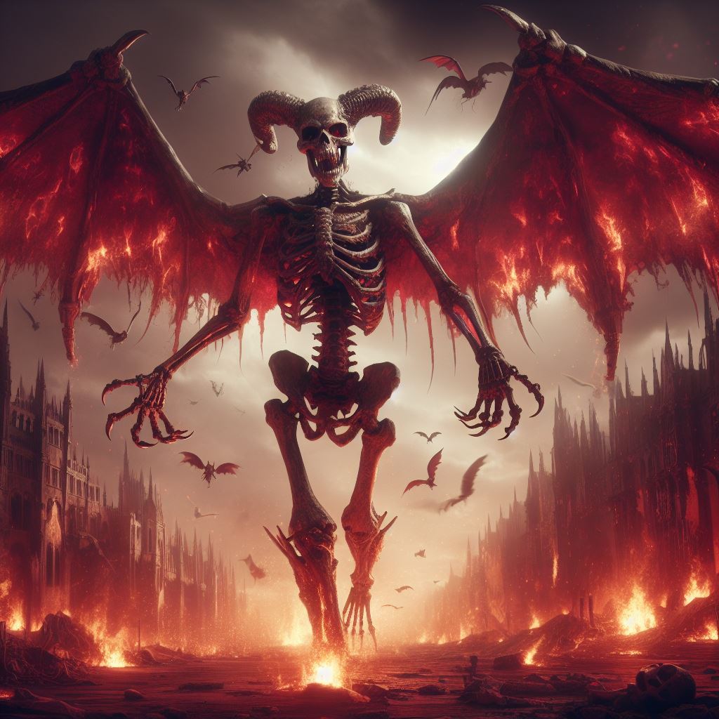 Skeletal demon by Dark-Psyco on DeviantArt