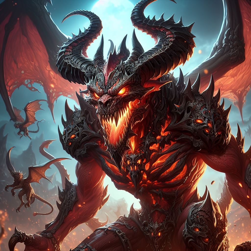 Demonic Deviantart Demonic beast by Dark-Psyco on DeviantArt