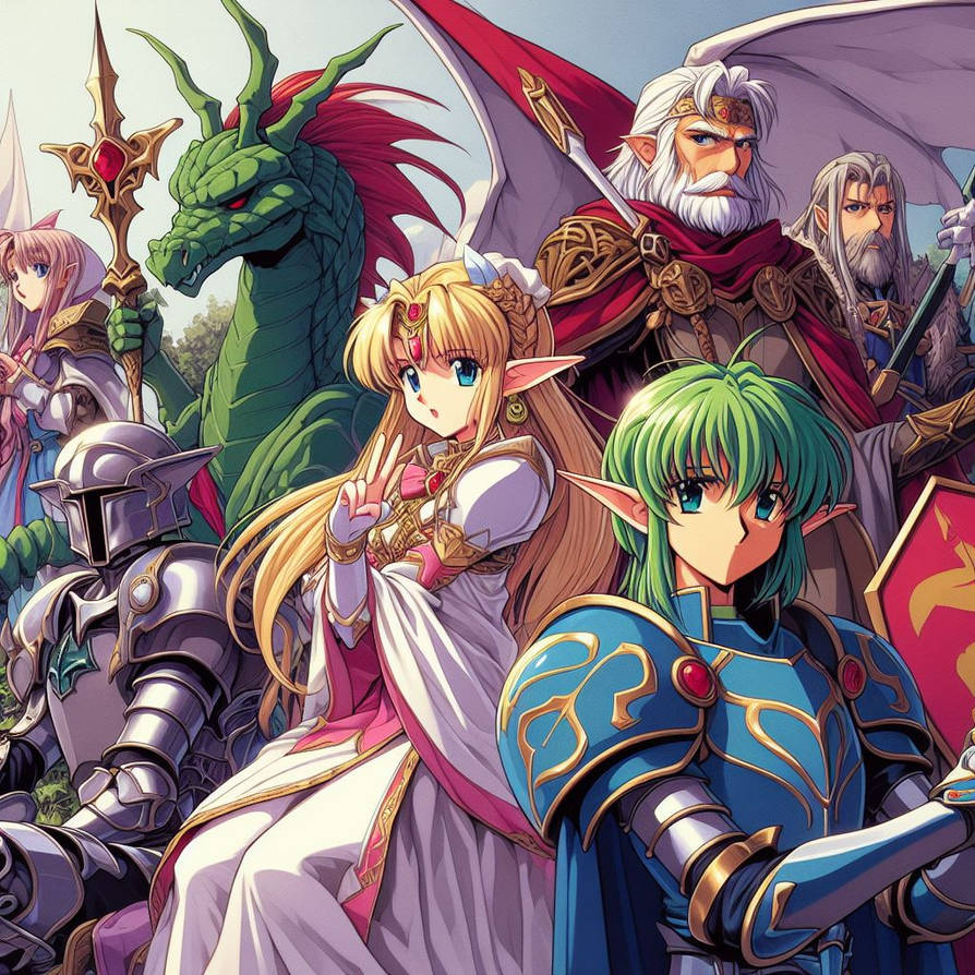 Elf knights by Dark-Psyco on DeviantArt