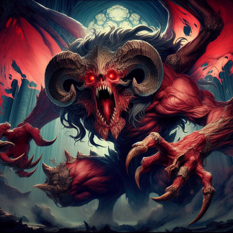 Demonic Deviantart Demonic beast by Dark-Psyco on DeviantArt