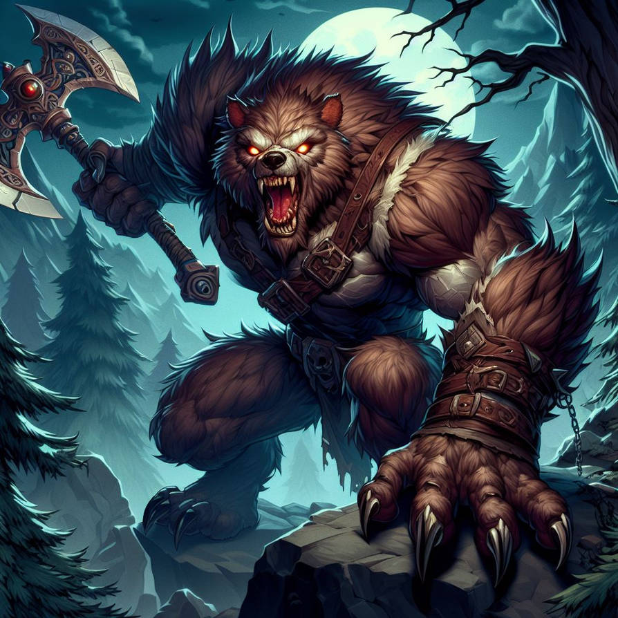 Werebear by Dark-Psyco on DeviantArt