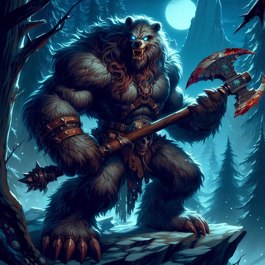 Werebear by Dark-Psyco on DeviantArt