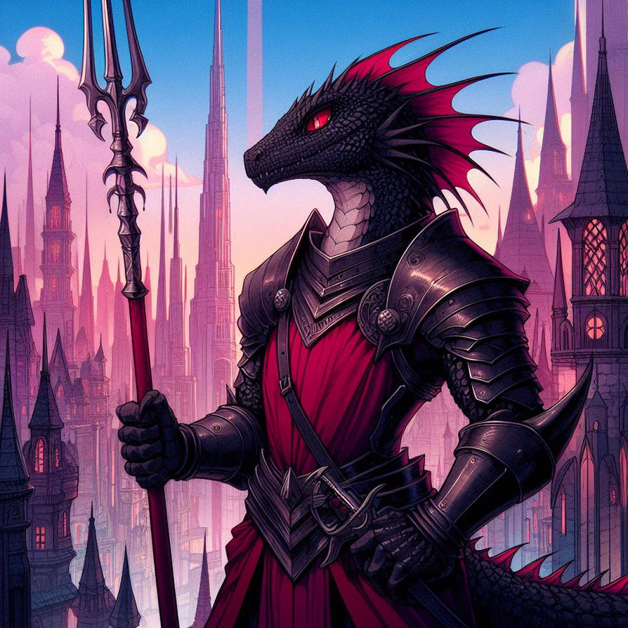 Lizard knight by Dark-Psyco on DeviantArt