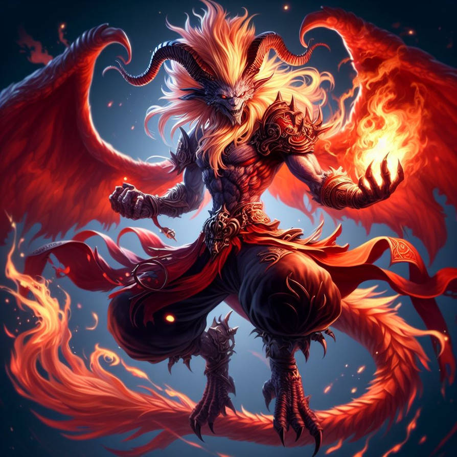 Simple Ifrit Ifrit by Dark-Psyco on DeviantArt