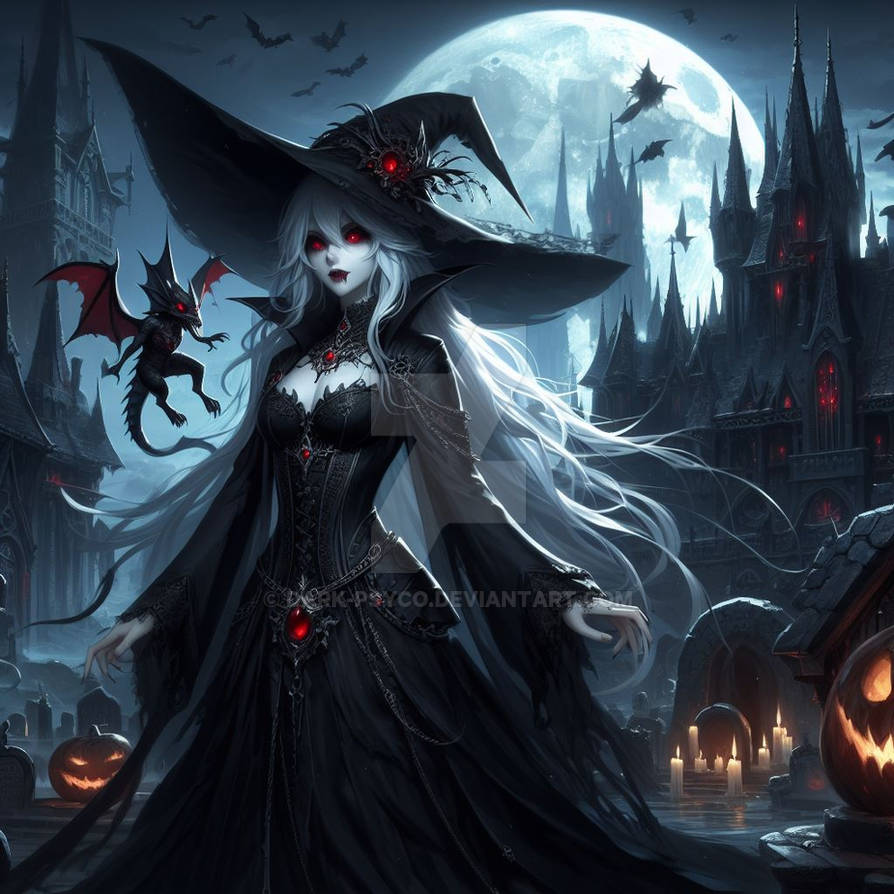 Skeletonwitch Vampire Vampire witch by Dark-Psyco on DeviantArt