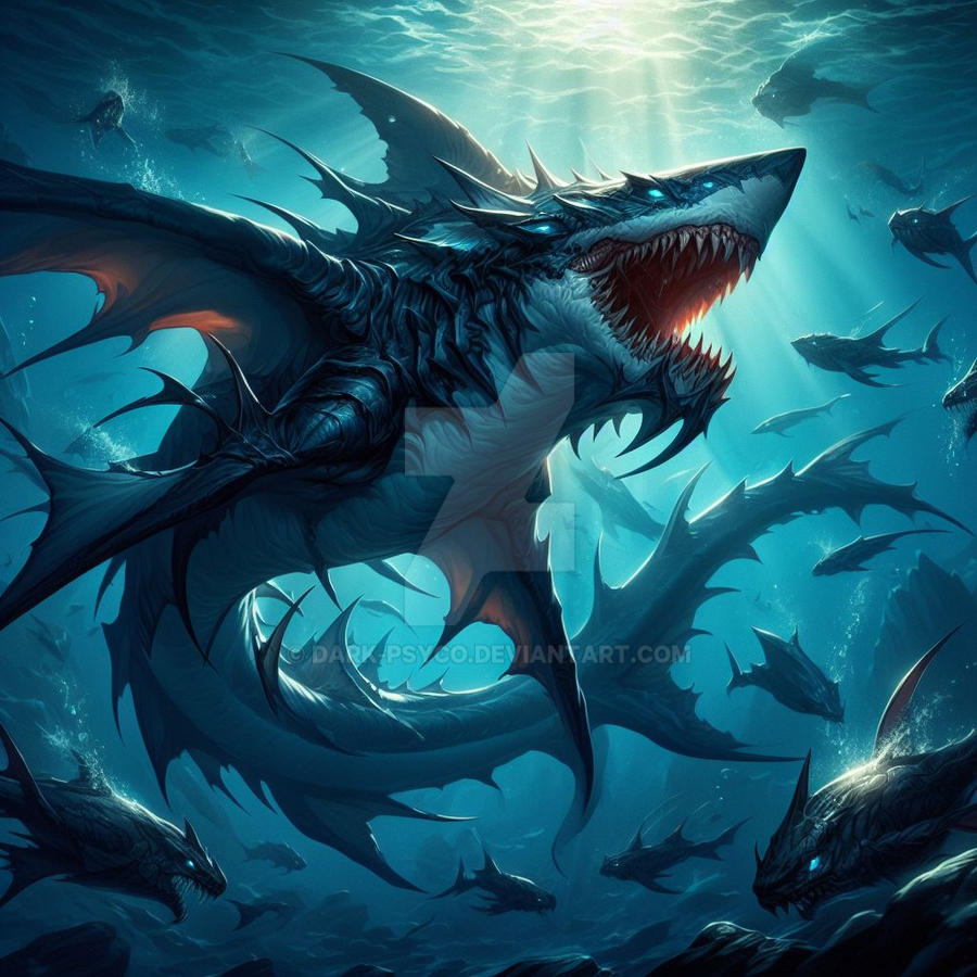 Shark Deviantart Shark by Dark-Psyco on DeviantArt