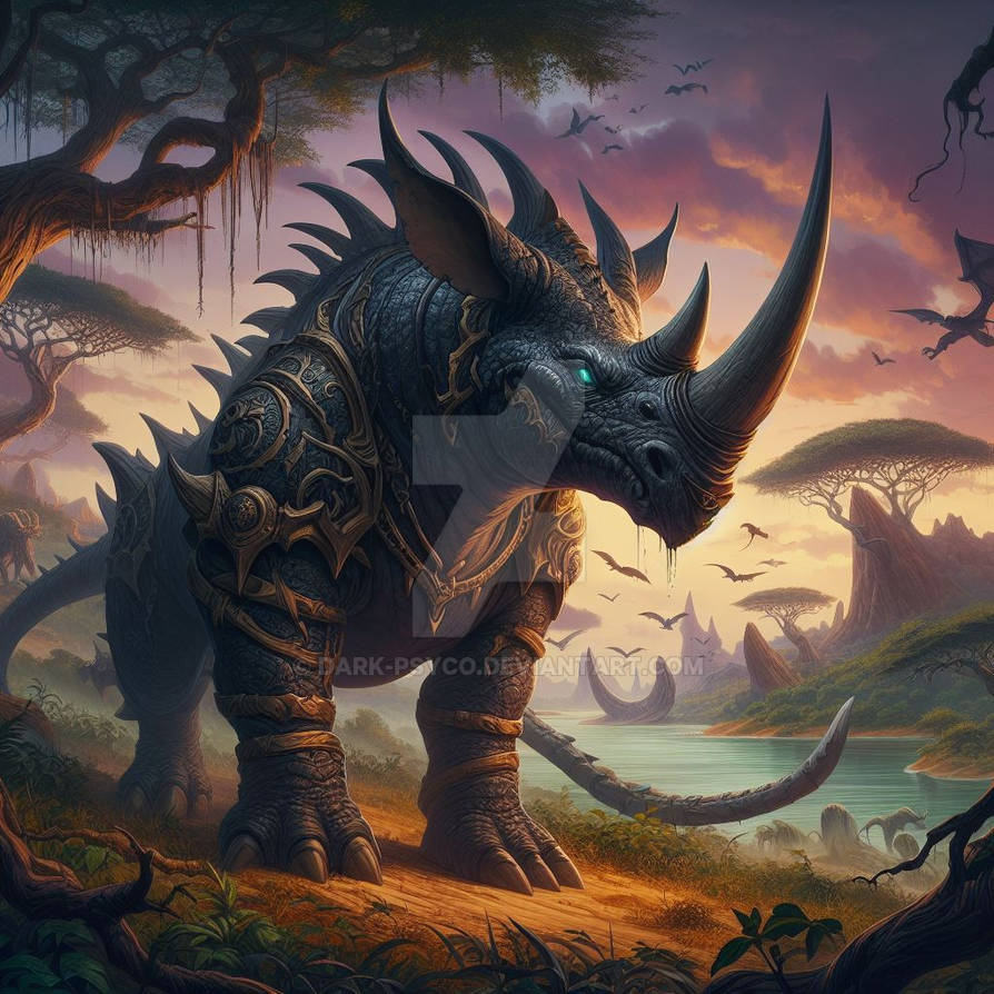Monsters Rino Rhino by Dark-Psyco on DeviantArt