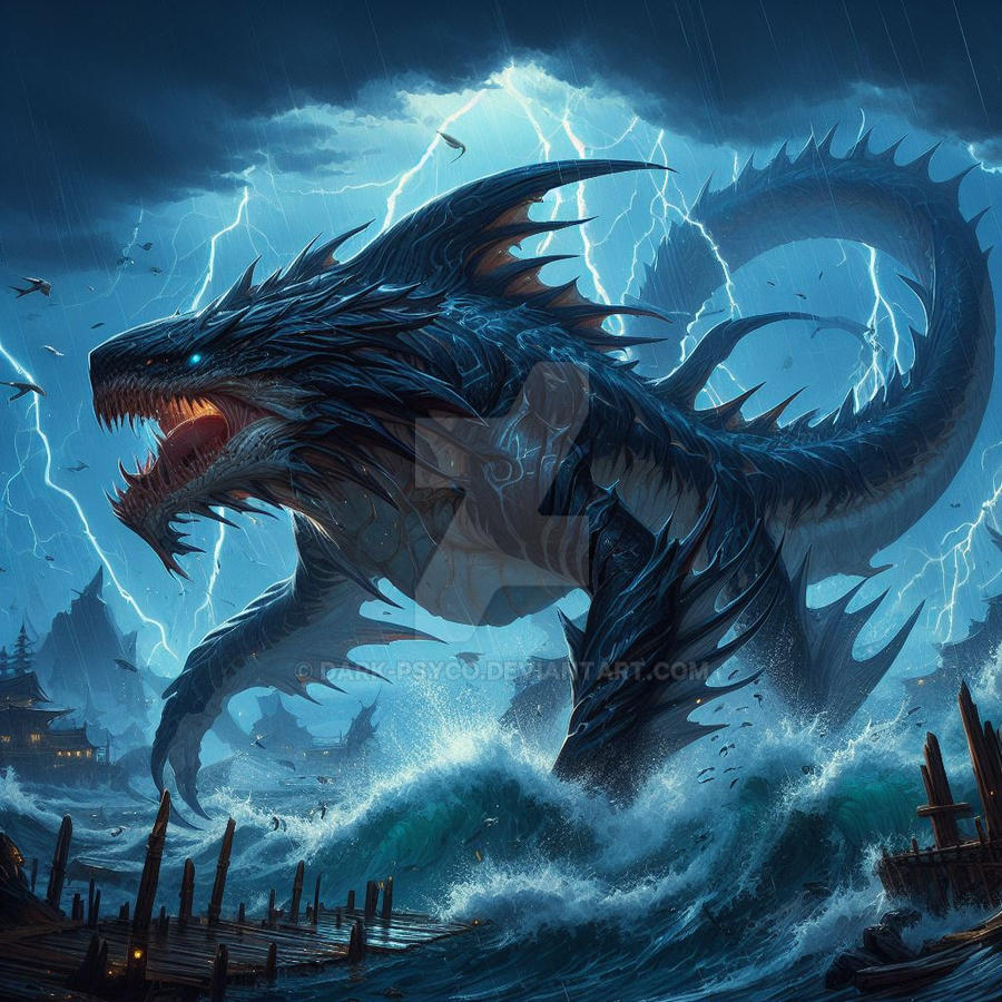 Shark Dragon by Dark-Psyco on DeviantArt