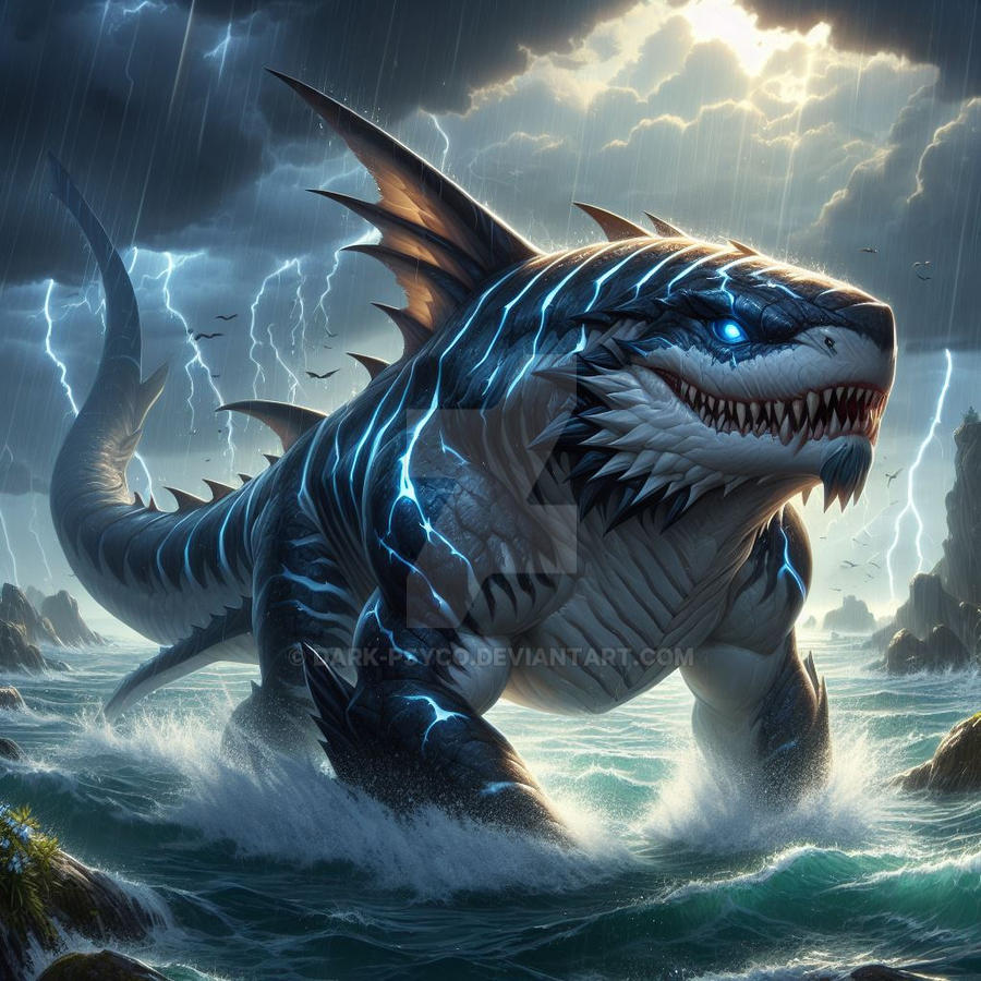 Dragon Shark by Dark-Psyco on DeviantArt
