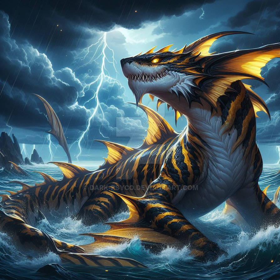 Dragon Shark by Dark-Psyco on DeviantArt