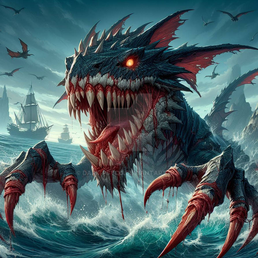 Dragon shark by Dark-Psyco on DeviantArt