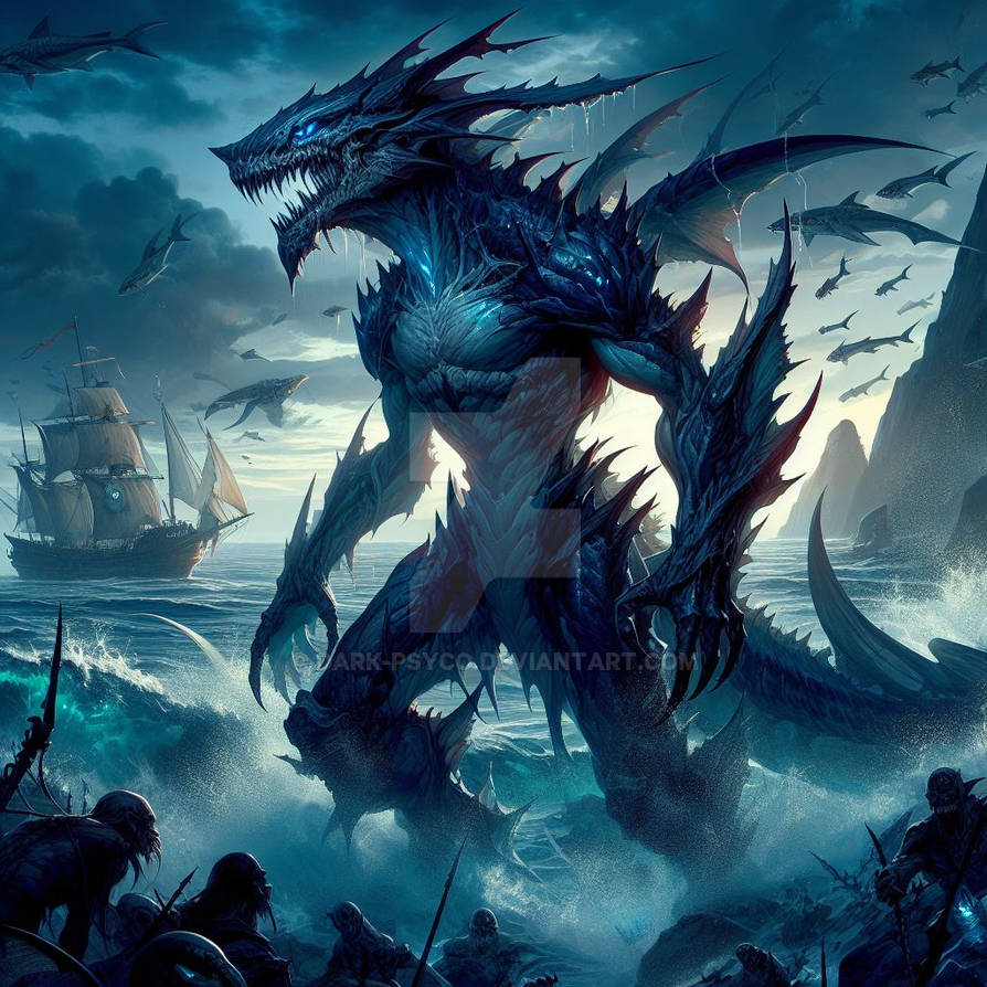 Sea demon by Dark-Psyco on DeviantArt