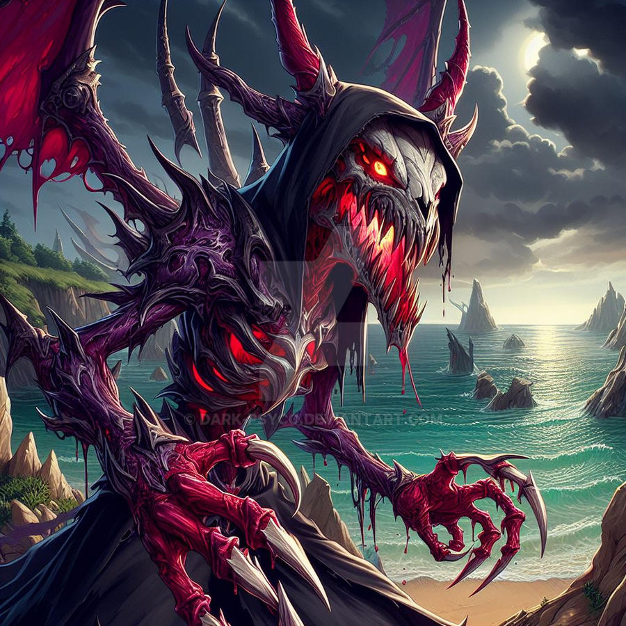 Demonic Deviantart Demonic beast by Dark-Psyco on DeviantArt