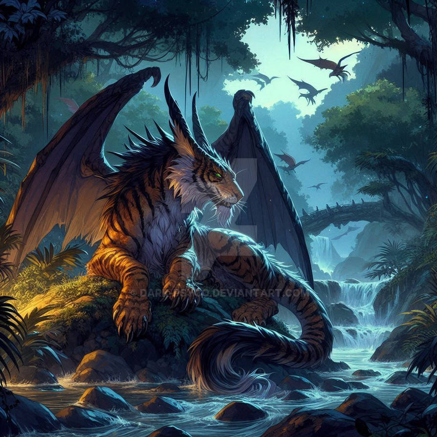 Tiger Dragon by Dark-Psyco on DeviantArt