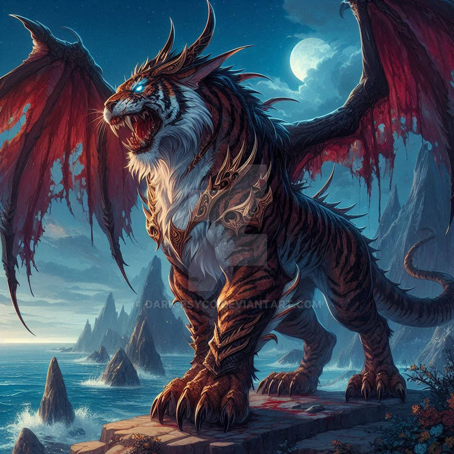 Tiger Dragon by Dark-Psyco on DeviantArt