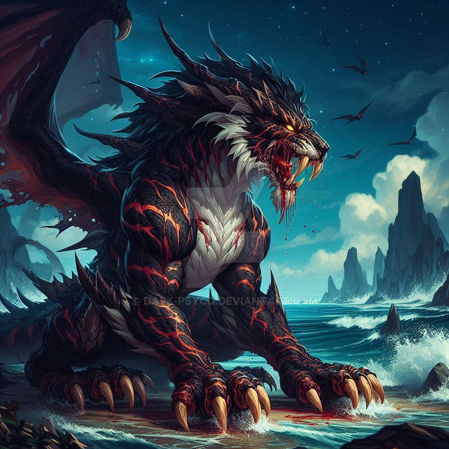 Tiger Dragon by Dark-Psyco on DeviantArt