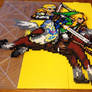 Legend of Zelda: Link, Zelda and Epona Perler Bead