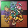 Eeveelution Perler Bead Design