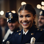 Zendaya Laugh Police