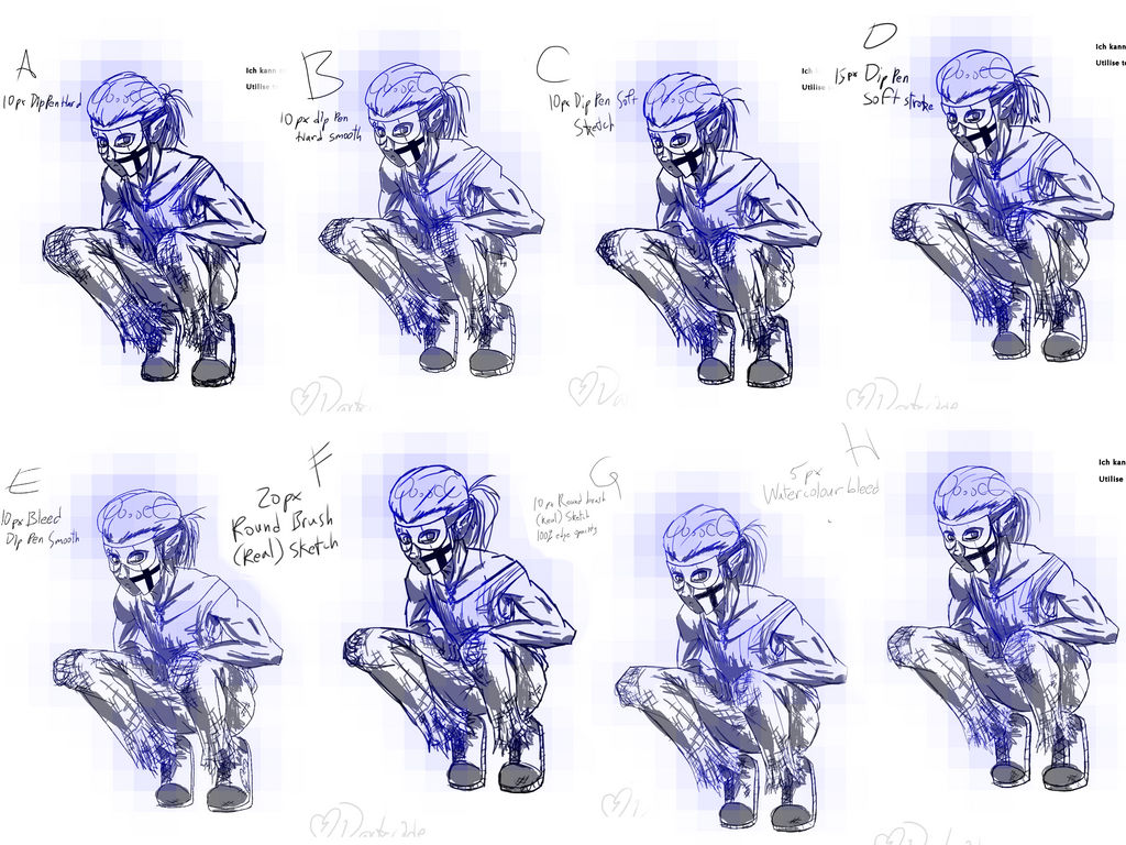Line art practice by 0EnterTheDarkSide0 on DeviantArt