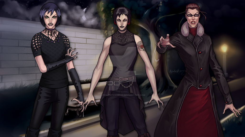 Vampires Rule the Night by projectvampire on DeviantArt
