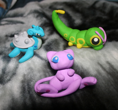 Pokemon Fimo Sculptures