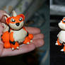 Fimo Growlithe