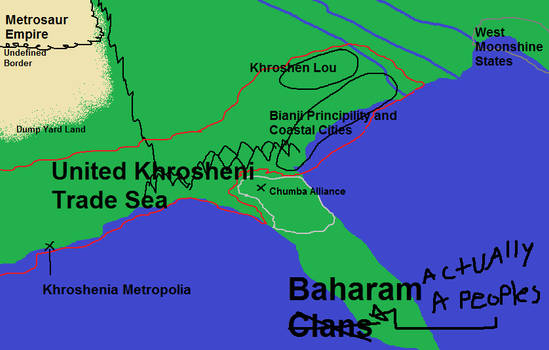 South East Terrah Map