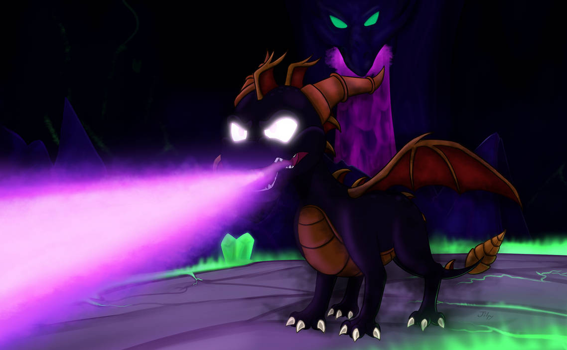 Dark Pyrok Dark Spyro by Jilpy on DeviantArt