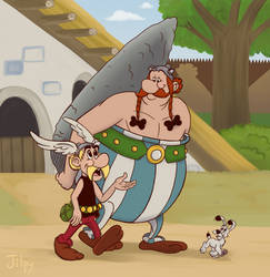 Asterix and Obelix