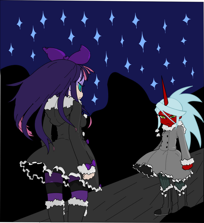 Demon Sisters Panty And Stocking Panty and Stocking: Stocking and Demon sister by RiskyTheArt on DeviantArt