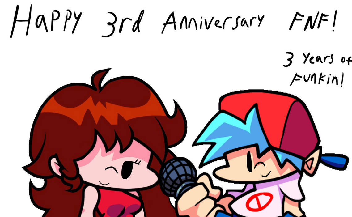 Fnf 3 FNF 3 year Anniversary by IvanAvsPPfan on DeviantArt