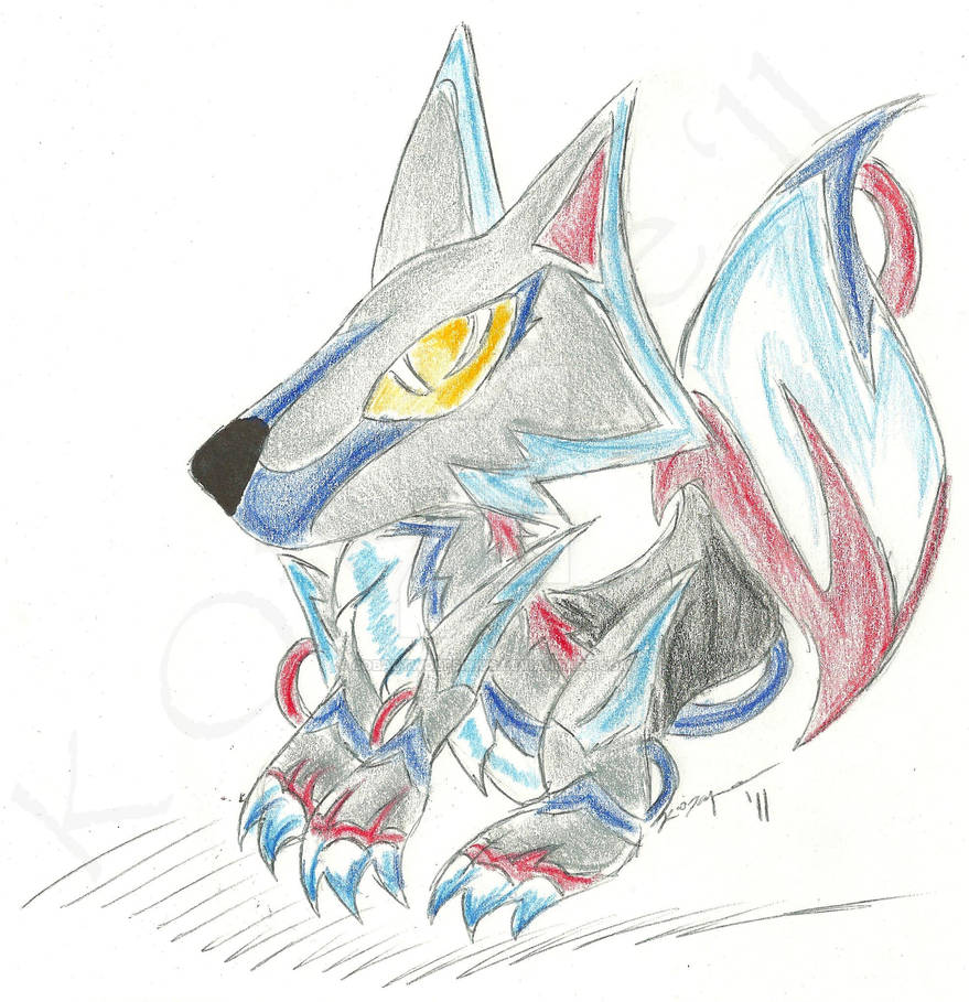 Machine Wolf Pup by CobaltWolfSirius on DeviantArt