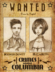 Wanted - booker and elizabeth