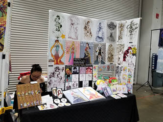 Artist Alley Table Pic