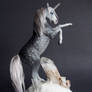 Quartz unicorn - 2016 sculpture