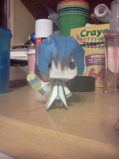 Kaito Papercraft My Attempt