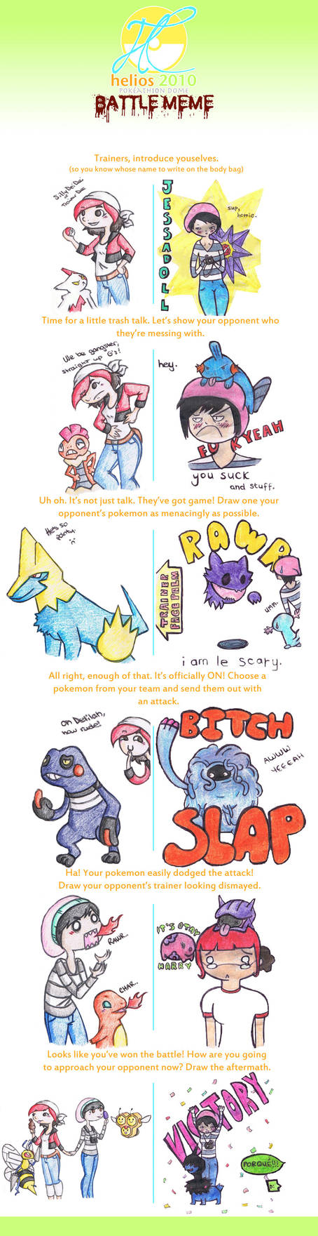 Pokemon Battle Meme by SillyDeiDei on DeviantArt